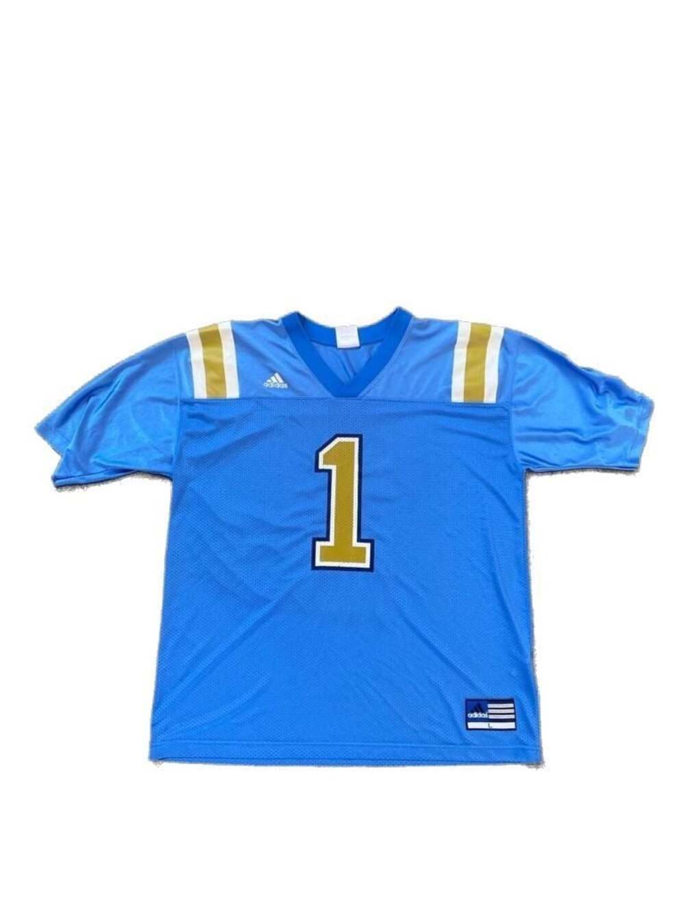 Vintage Adidas UCLA Bruins Football Jersey #1 Blue Stitched